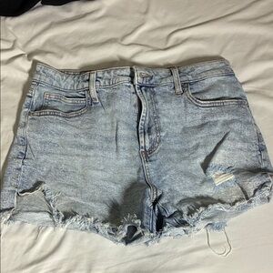 NWOT - Denim Distressed Women Shorts